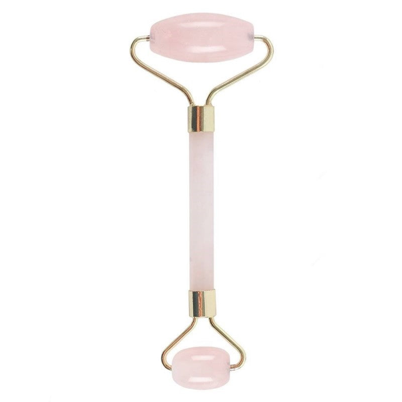 Rose Quartz Dual-Ended Face Roller