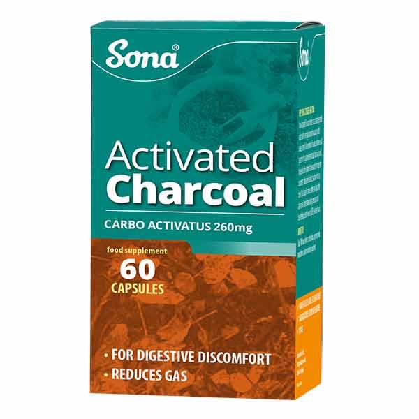 Sona Activated Charcoal (60 Caps)