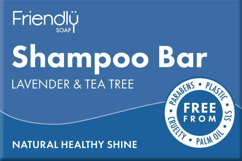 Friendly Lavender & Tea Tree Shampoo Bar 95g