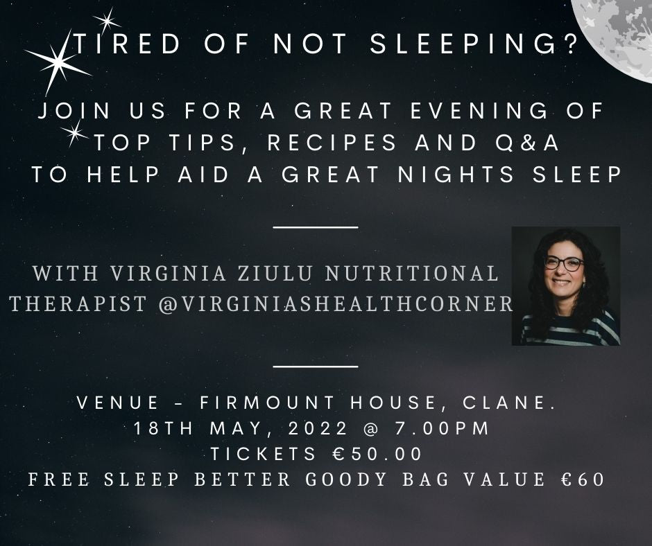 Event - Steps To A Better Nights Sleep