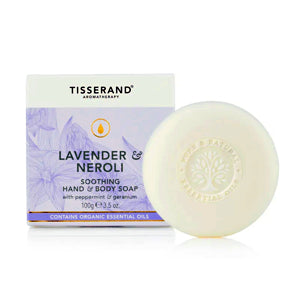 Tisserand Lavender &amp; Neroli Soothing Soap 100g