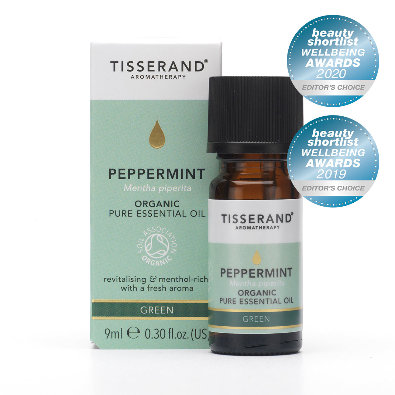 Tisserand Peppermint Oil - Organic - 9ml