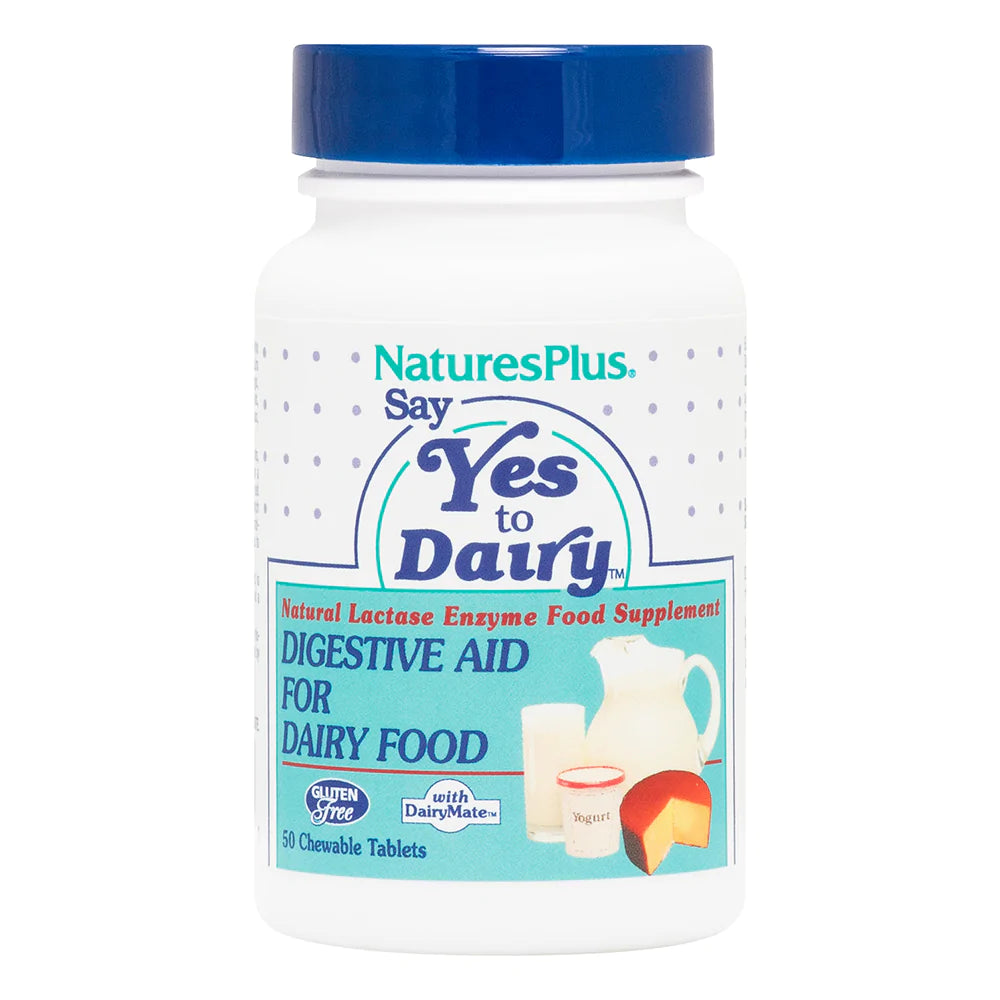 Natures Plus &quot;Say Yes To Dairy&quot; (50 Chewable Tablets)