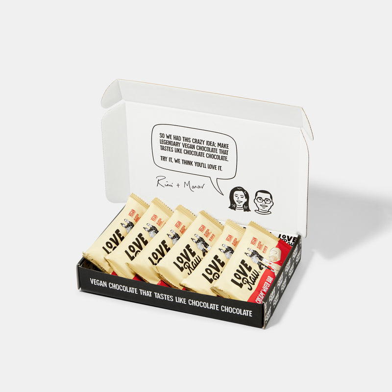 Love Raw Vegan White Chocolate Wafer Bar (2 x 21.5g)