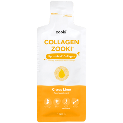 Zooki Collagen Citrus Lime (14 x 15ml Sachets)