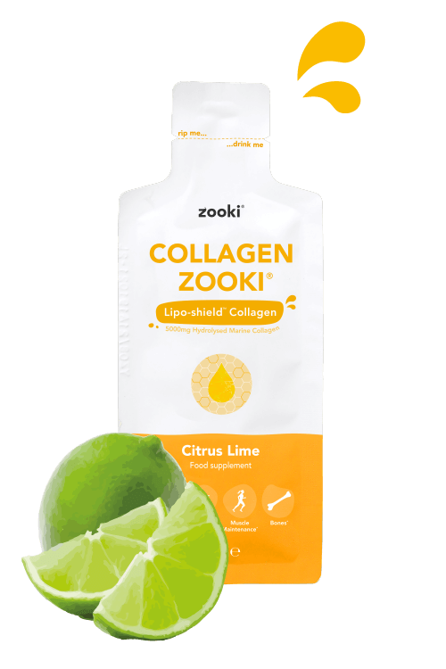 Zooki Collagen Citrus Lime (14 x 15ml Sachets)