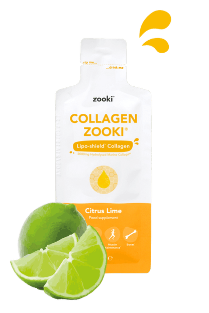 Zooki Collagen Citrus Lime (14 x 15ml Sachets)