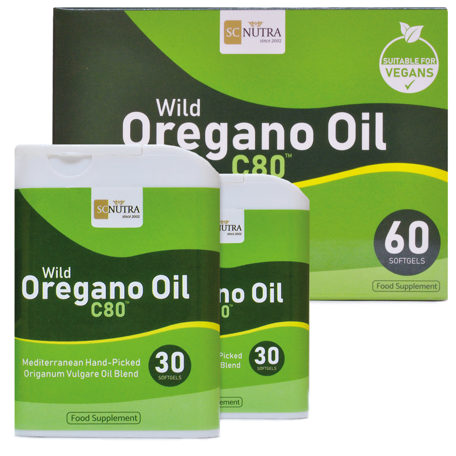Sweet Cures Wild Oregano Oil Capsules (60 Caps)