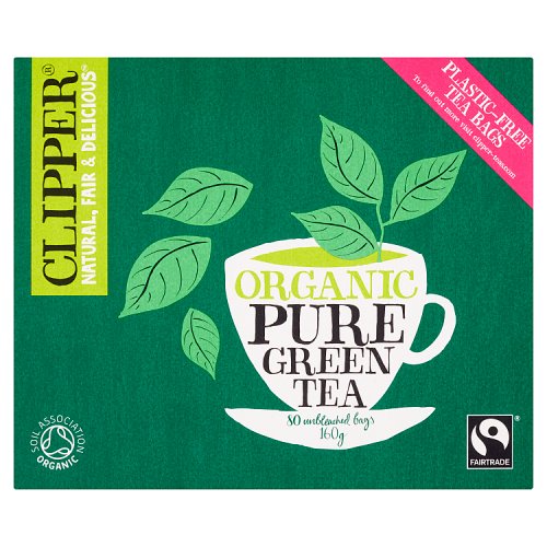 Clipper Organic Pure Green Tea (80 T/bags)