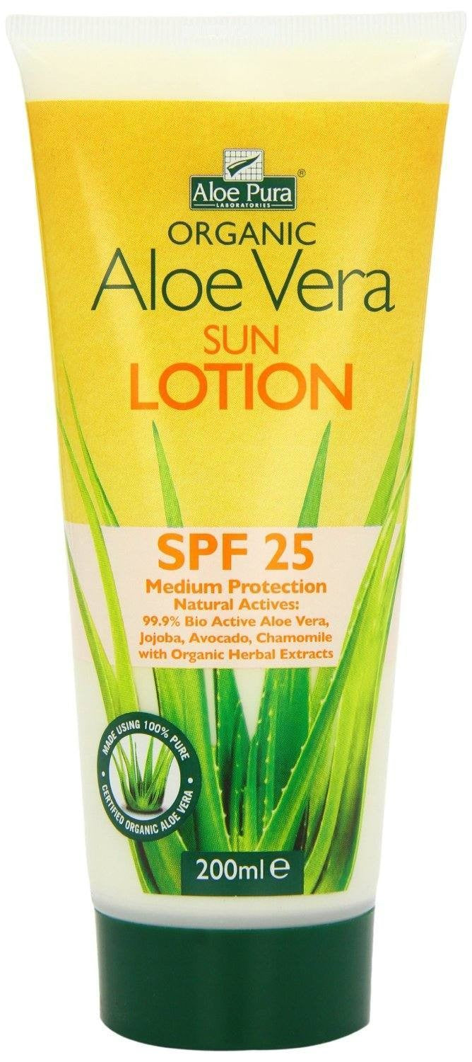 Aloe Vera Organic Sun Lotion SPF 25