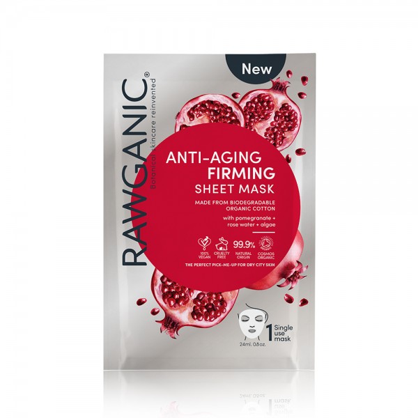 Rawganic Anti-Aging Firming Sheet Mask 24ml (Single Use)