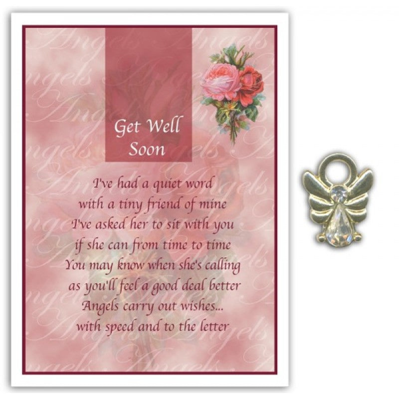 Ask An Angel - Get Well Soon Card