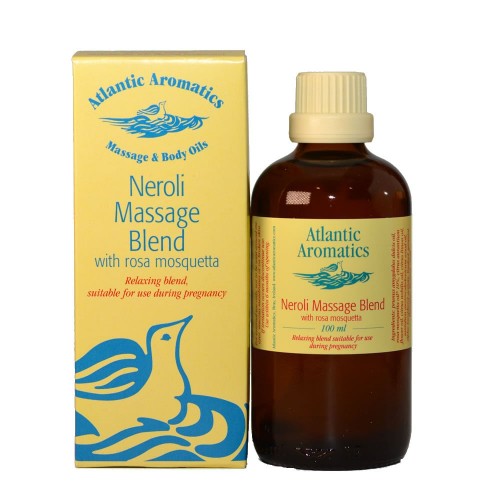 Atlantic Aromatics Neroli Massage Oil Blend w/Rosa Mosquera