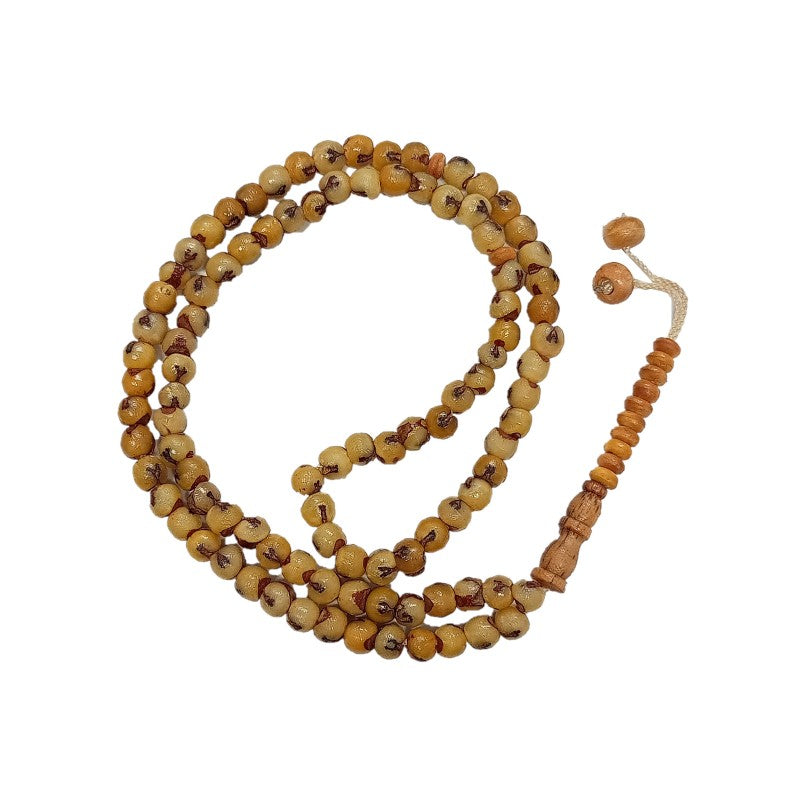 Meditation Prayer Beads Handcrafted (Date Seeds)