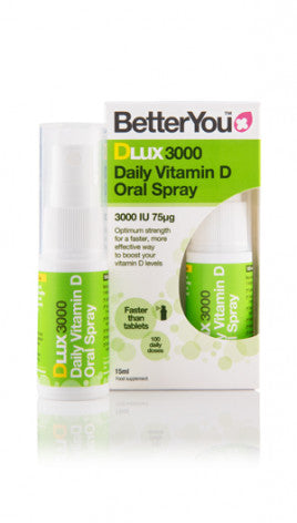 Better You DLux 3000 IU Daily Vitamin D Oral Spray