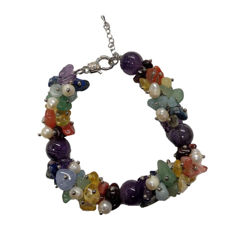 Chakra Chunky Ball 53mm Chip Bracelet