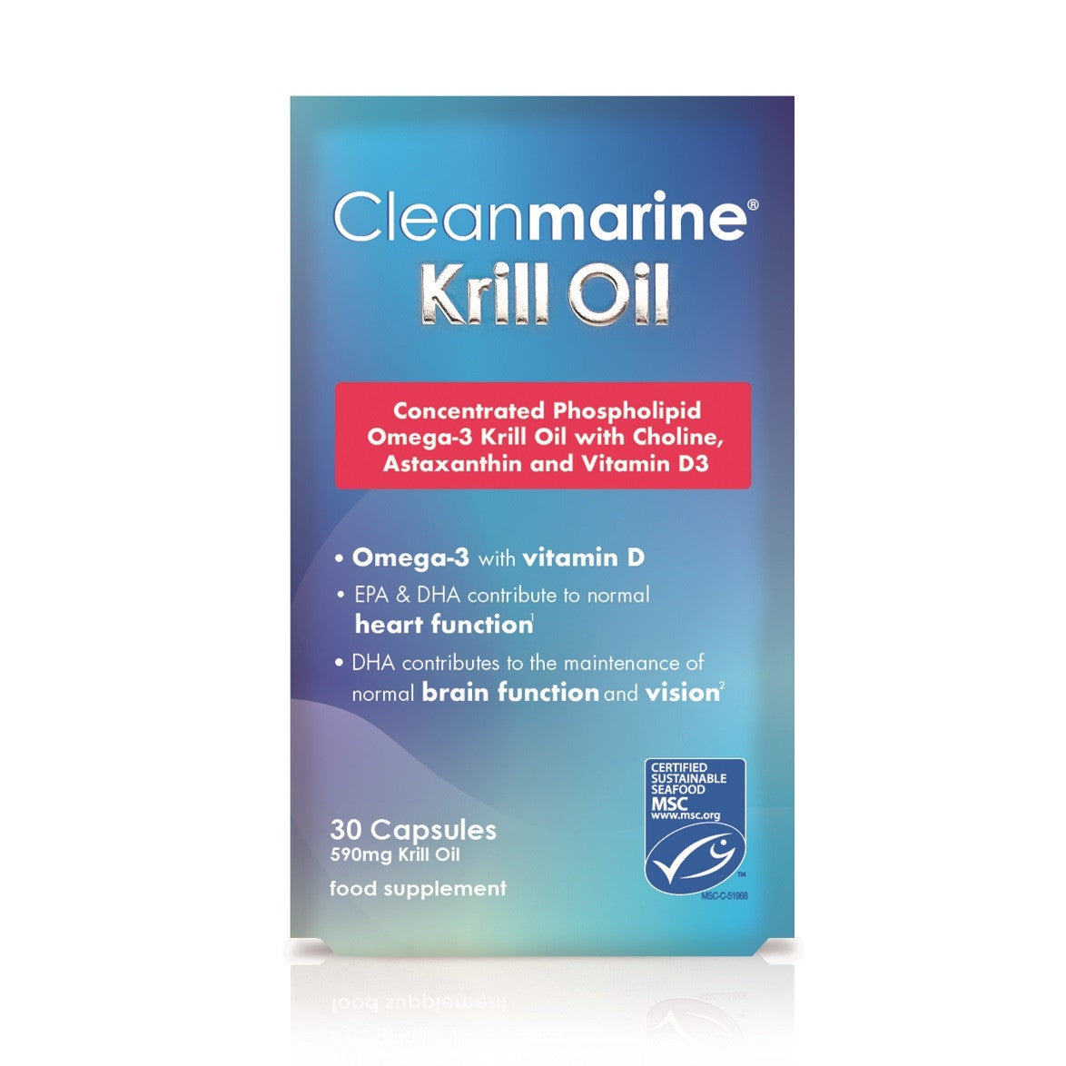 Cleanmarine Krill Oil Capsules (30&