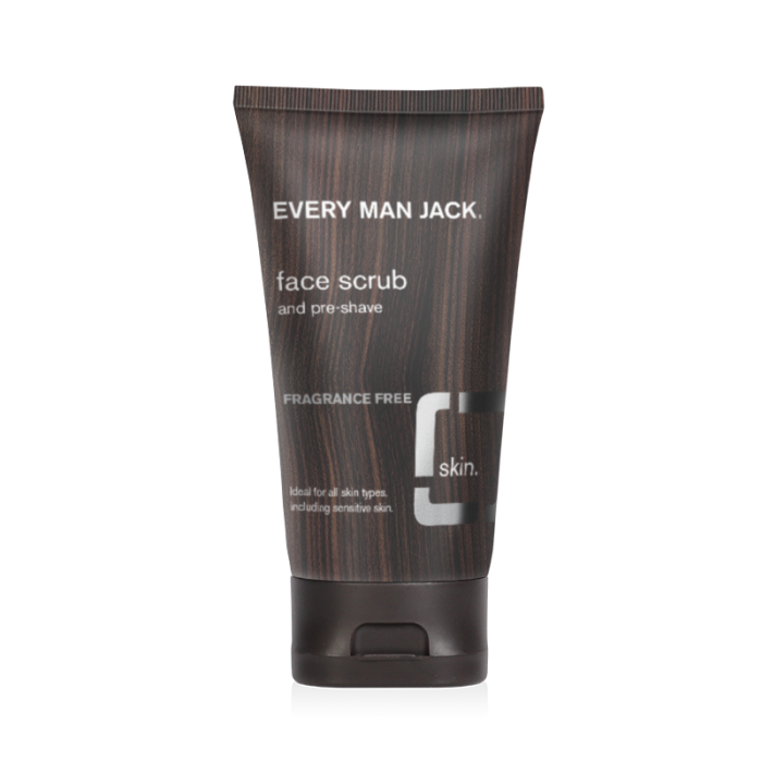 Every Man Jack - Face Scrub and Pre-Shave 125ml (Fragrance Free)