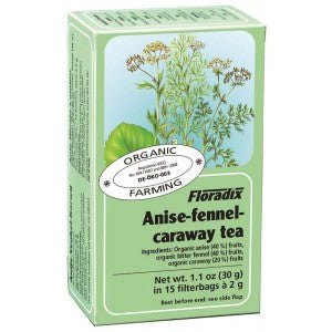 Floradix Organic Anise-Fennel-Caraway Tea (15 T/Bags)