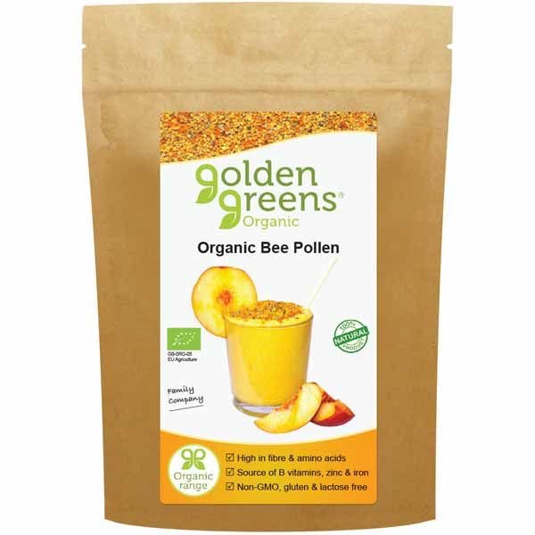 Golden Greens Organic Bee Pollen 100g