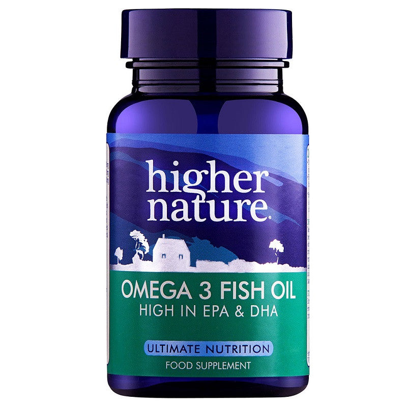 Higher Nature Omega 3 Fish Oil (90 Caps)