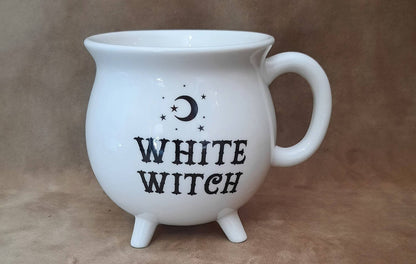 White Witch Cauldron Mug