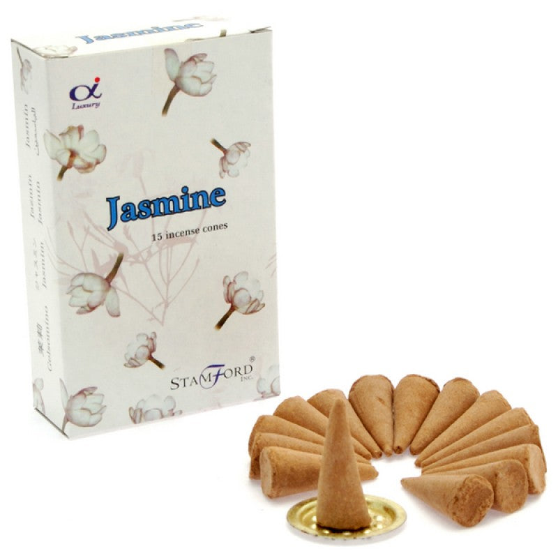 Incense Cones - Jasmine - 15 Cones