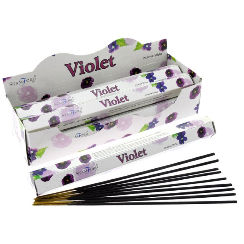 Incense Sticks - Violet - 20 Sticks