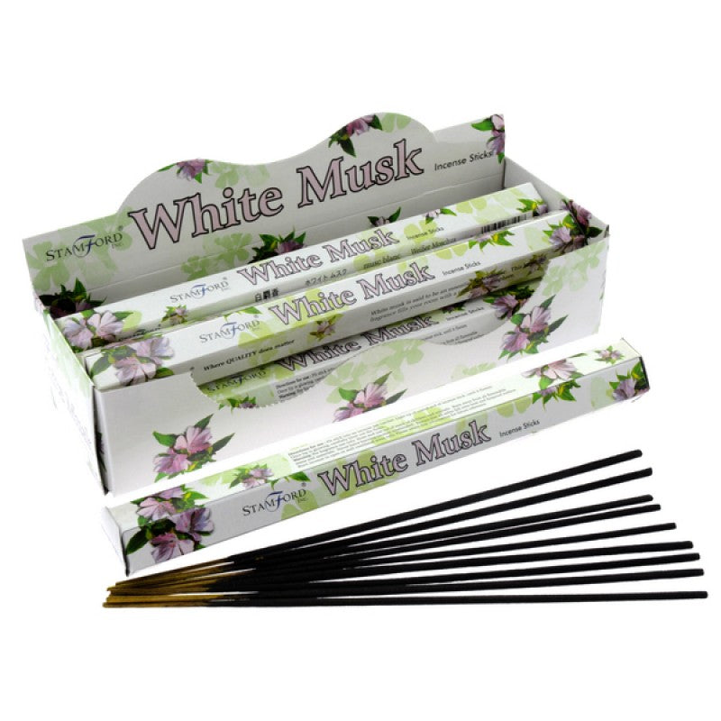 Incense Sticks - White Musk - 20 Sticks