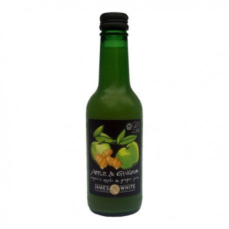 James White Organic Apple &amp; Ginger Juice 25cl