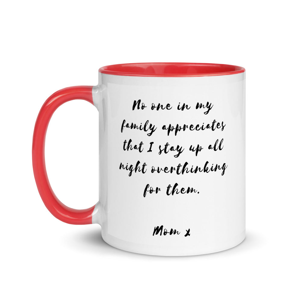 Overthinking Mom Mug