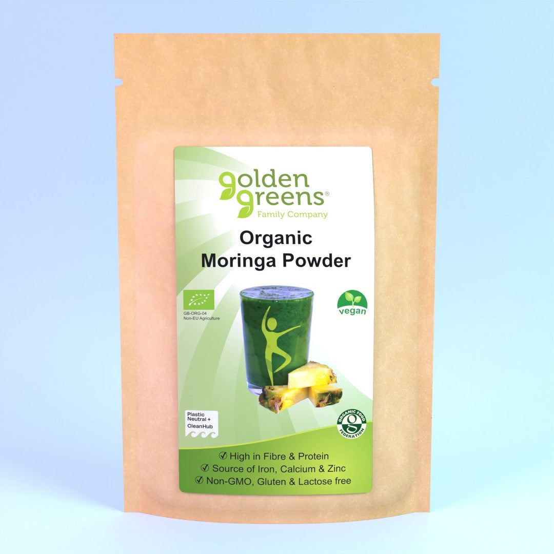 Golden Greens Organic Natural Moringa Powder 200g