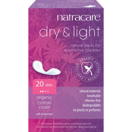 Natracare Dry &amp; Light for Sensitive Bladder 20&