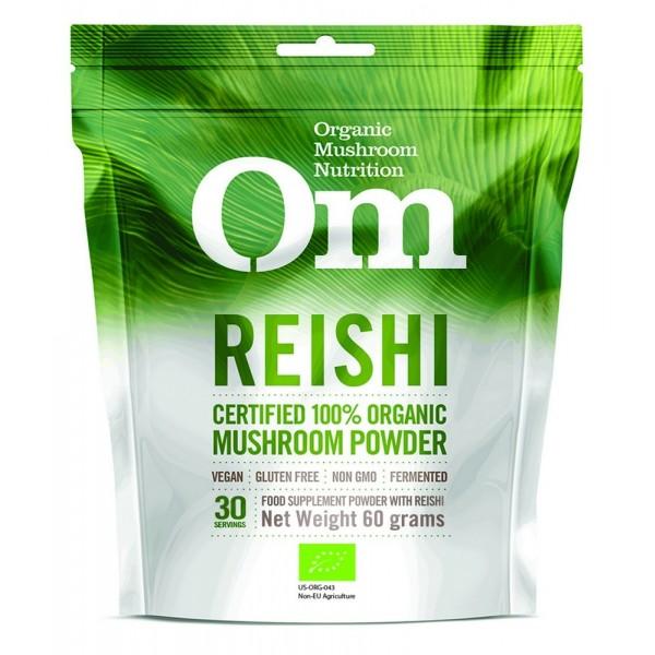 OM Reishi Organic Mushroom Powder 60g