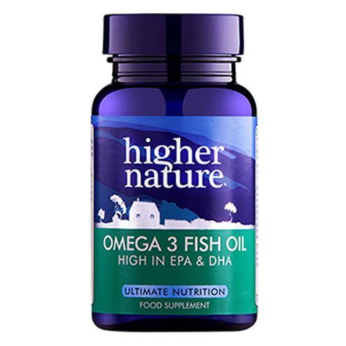 Higher Nature Omega 3 Fish Oil "Ex Fill" (30 Caps + 10 Free)