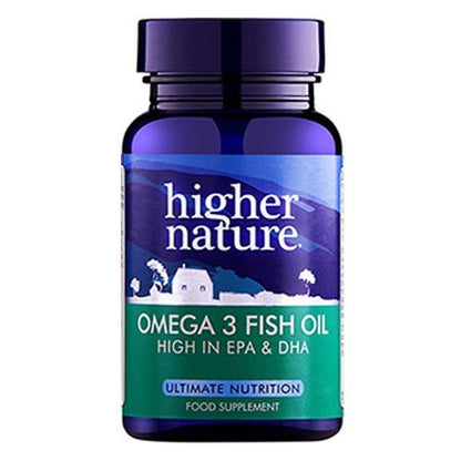 Higher Nature Omega 3 Fish Oil &quot;Ex Fill&quot; (30 Caps + 10 Free)