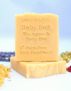 Palm Oil Free Babysoft Shampoo and Body Bar 90g
