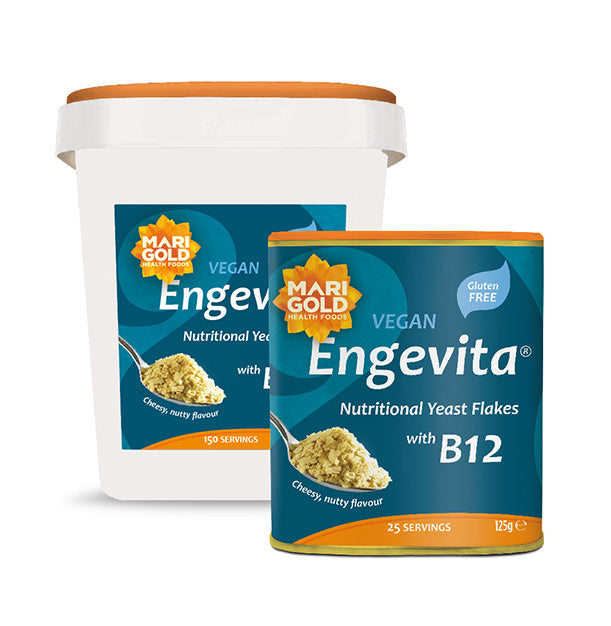 Marigold Swiss Engevita Nutritional Yeast Flakes 125g w/B12