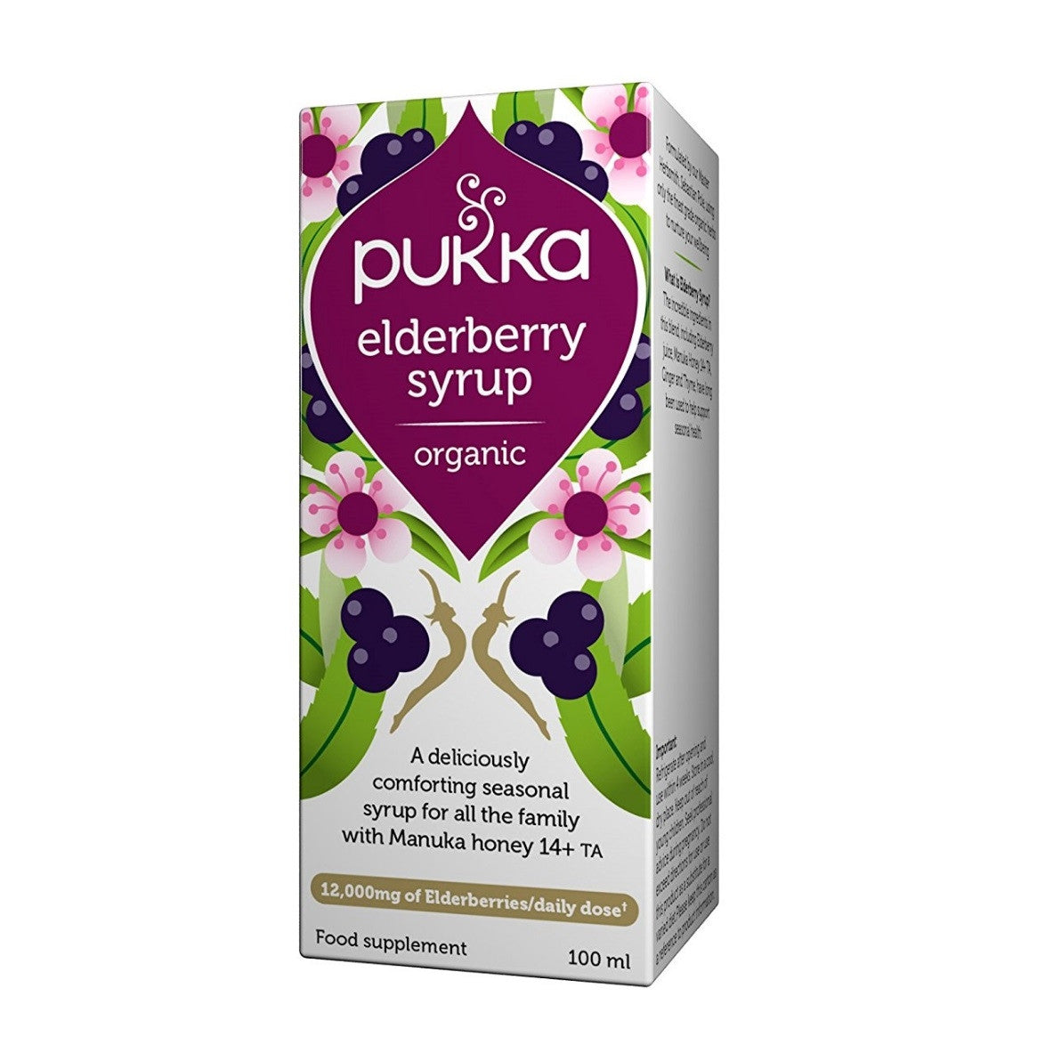 Pukka Organic Elderberry Syrup 100ml