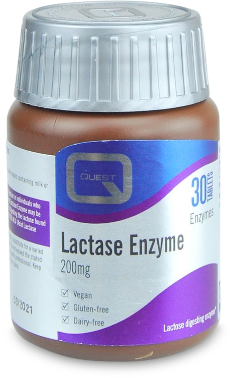 Quest Lactase Enzymes 30 Tabs (Promo Pack)