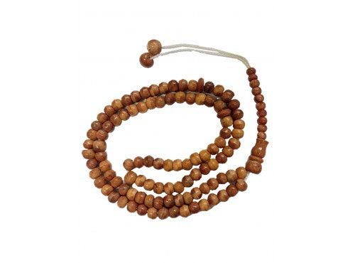 Meditation Prayer Beads Ball Handcrafted (Natural Wood)