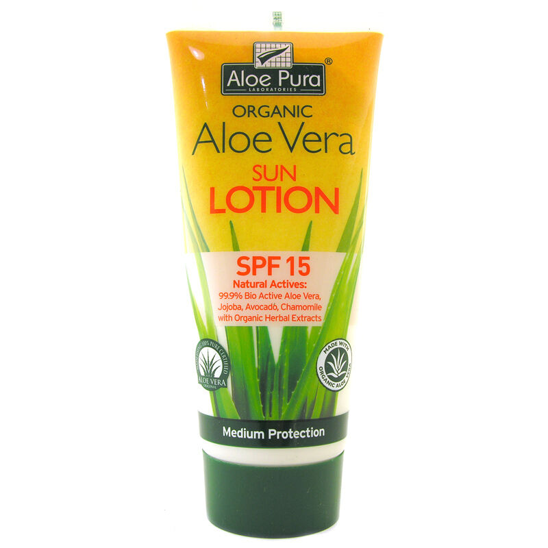 Aloe Vera Organic Sun Lotion SPF 15