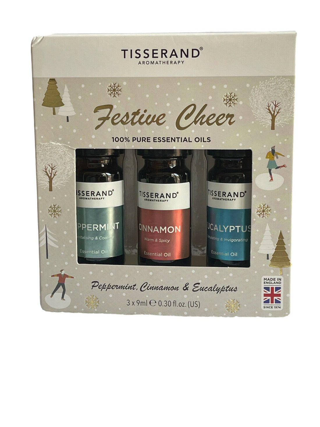 Tisserand Festive Cheer Aromatherapy Essential Oils (9ml) 3 Pk