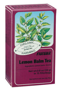 Floradix Organic Lemon Balm Tea (15 T/Bags)