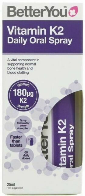 Better You Vitamin K2 Daily Oral Spray 25ml