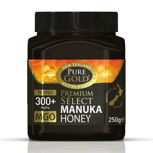 Pure Gold Premium Select Manuka Honey 300+ MGO (250g)