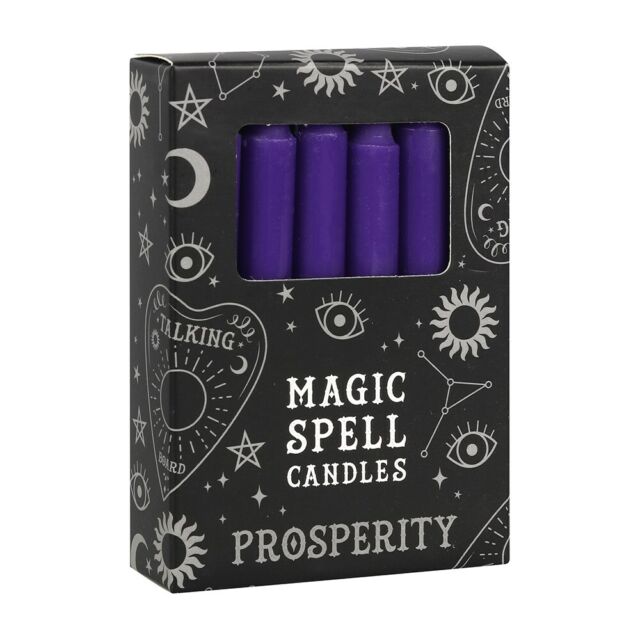 Magic Spell Candles Purple (12)