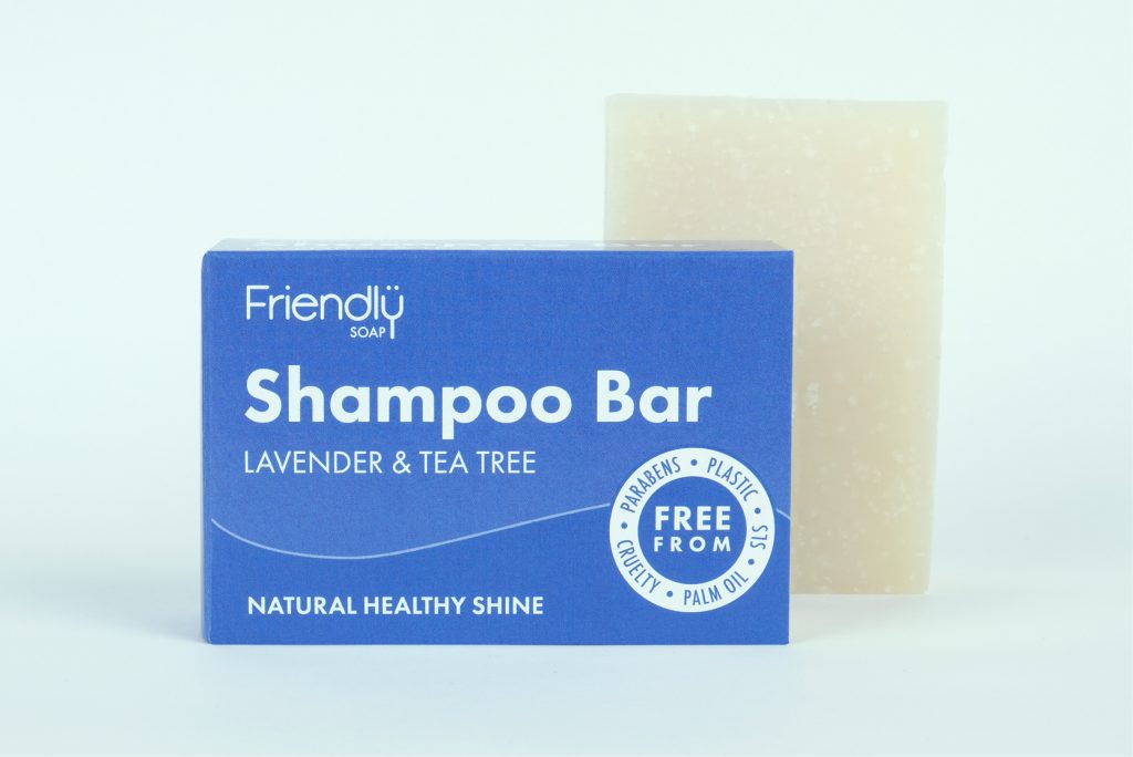 Friendly Lavender &amp; Tea Tree Shampoo Bar 95g