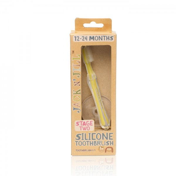 Jack &amp; Jill Silicone Toothbrush (Stage 2)