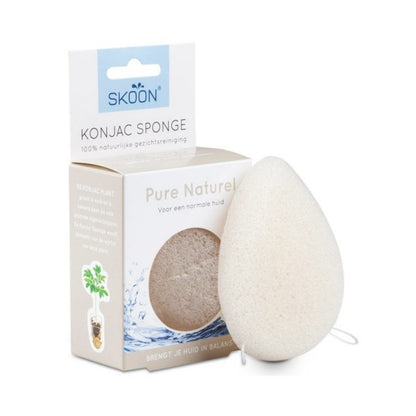 Skoon Konjac Sponge (Pure Natural)